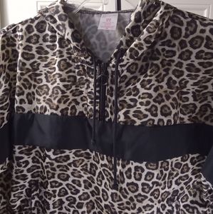 Leopard Print Pullover Hoodie (3-5)